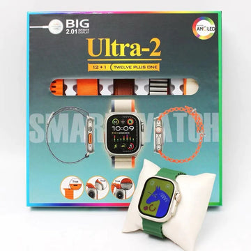 Ultra 2 Smartwatch | 12 in 1 Series 8| With Aripods| Big 2.0′ HD Screen